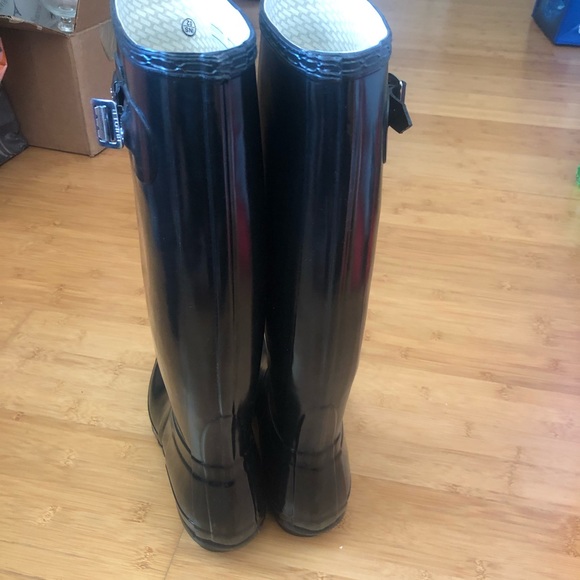 Black Hunter Tall Rainboots - Picture 6 of 6